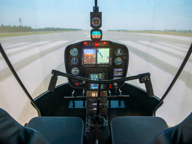 Completion of the R44 Raven II Flight Simulation Training Device Completion of the R44 Raven II Flight Simulation Training Device