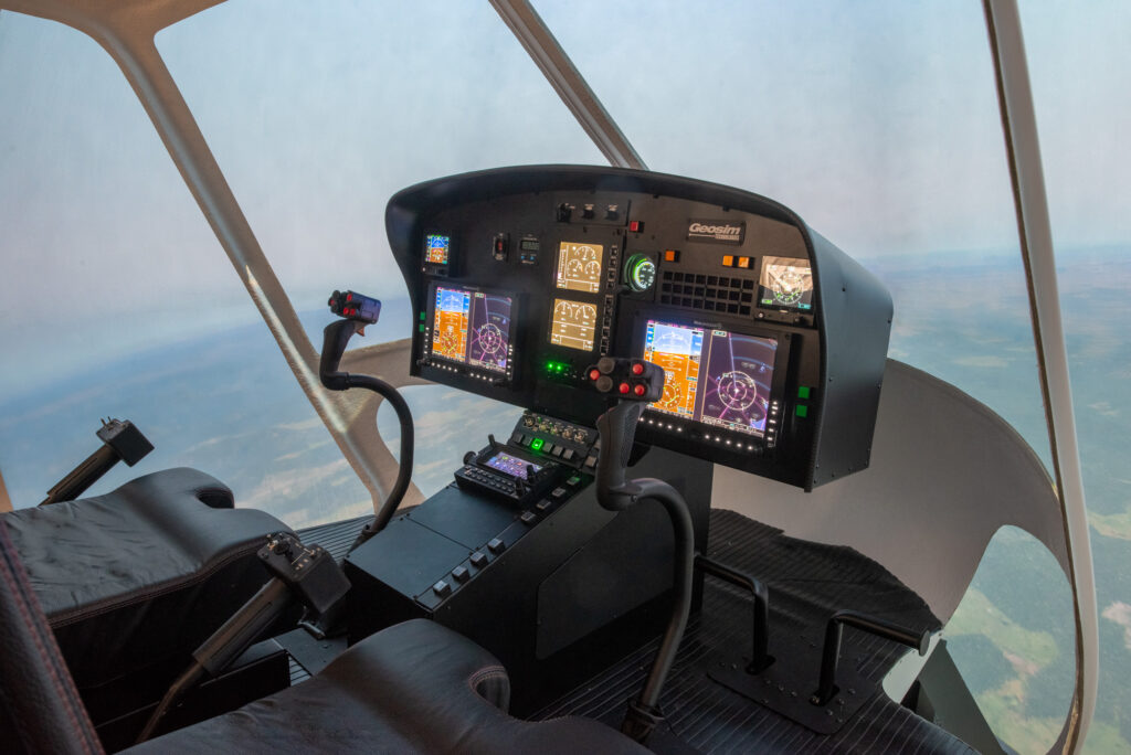 Eurocopter AS350 B3 Flight Simulator