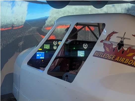 GeoSim AT-802F Simulator Takes Flight in the USA GeoSim AT-802F Simulator Takes Flight in the USA