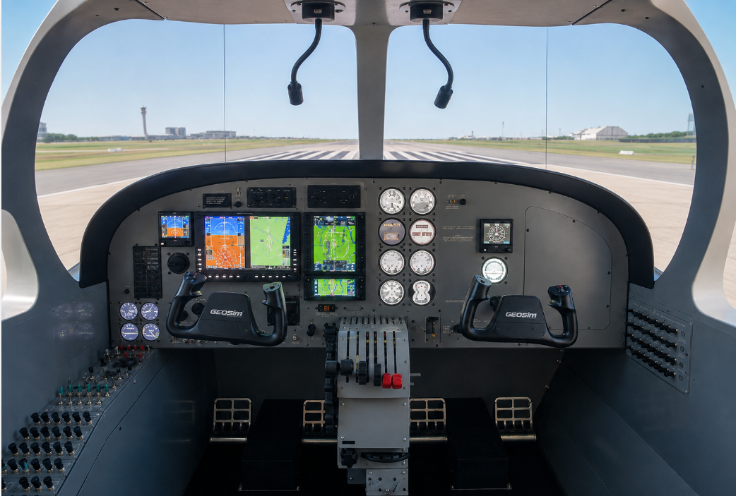 Cessna 414 Simulator – Aircraft Simulator Training, Texas Cessna 414 Simulator – Aircraft Simulator Training, Texas